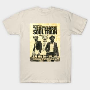 POSTER TOUR - SOUL TRAIN THE SOUTH LONDON 109 T-Shirt